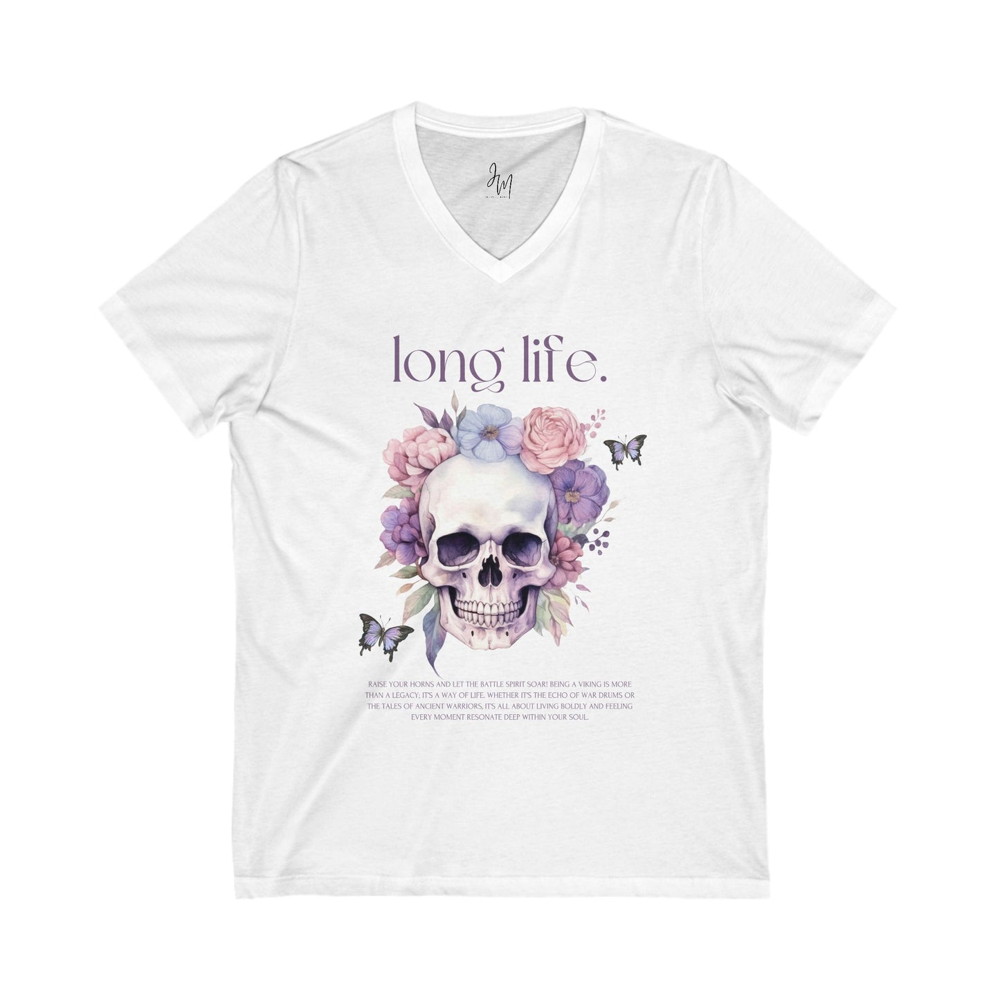 T-shirt V-Neck Valkyrie Femme Muscle Jorn – Puissance, Élégance & Héritage Viking