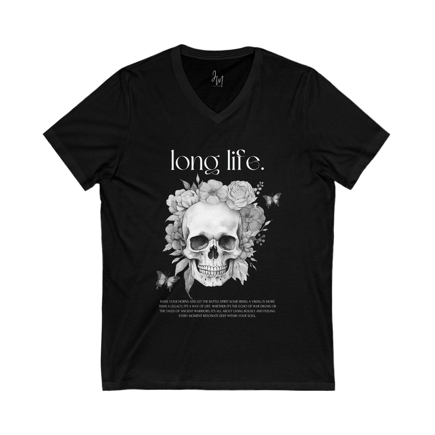 T-shirt V-Neck Valkyrie Femme Muscle Jorn – Puissance, Élégance & Héritage Viking